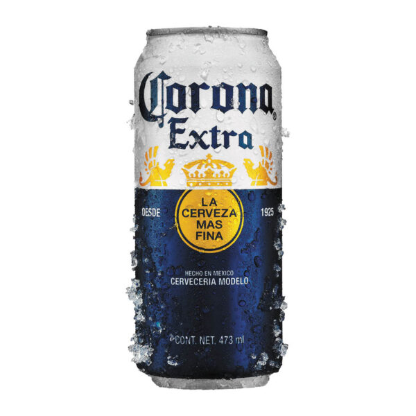 Cerveza Corona Extra Latón 473ml - 24 Piezas