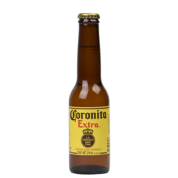 Corona Cuartito Ambar - Coronita Extra 210ml - 24 Piezas