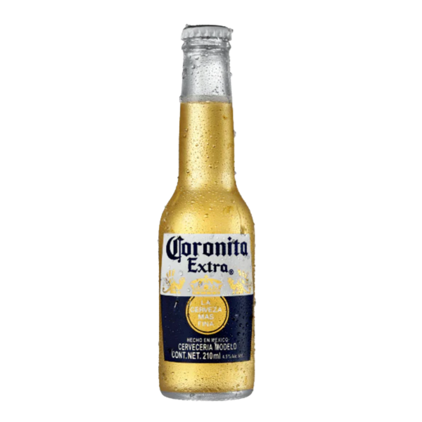 Corona Cuartito Clara - Coronita Extra 210ml - 24 Piezas