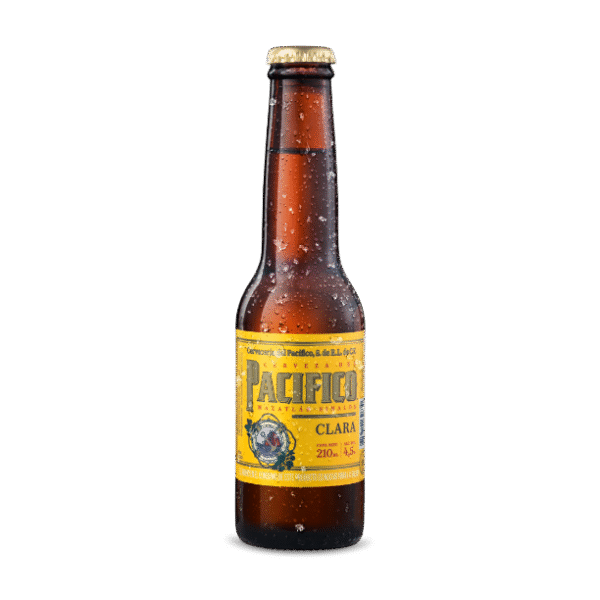 Pacifico Clara - Cuartito Extra 210ml - 24 Piezas