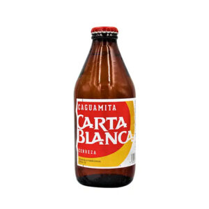 Carta Blanca Caguamita 300ml - 24 Piezas